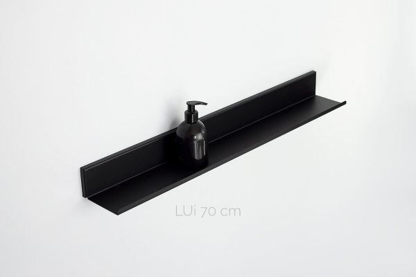 Wandablage schwarz LUi 70 cm IMOdesign